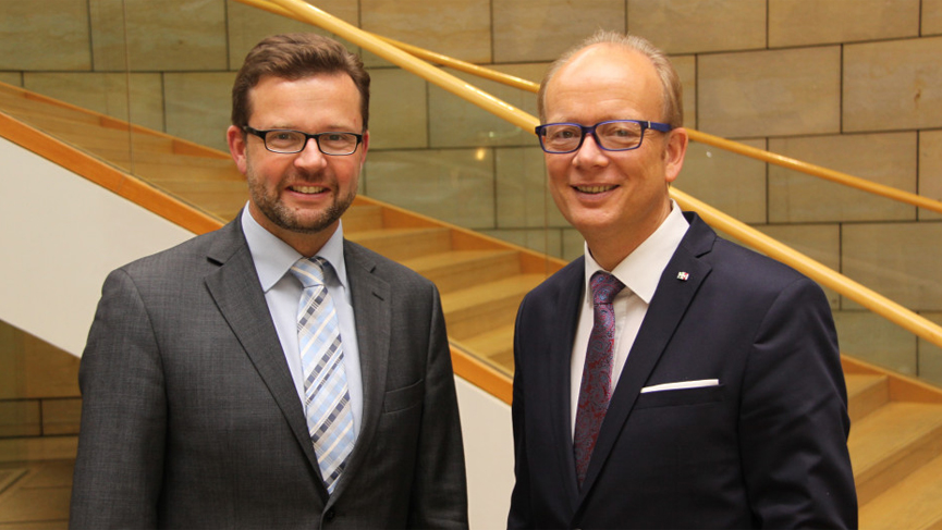 Raphael Tigges MdL und André Kuper MdL Raphael Tigges MdL und André Kuper MdL