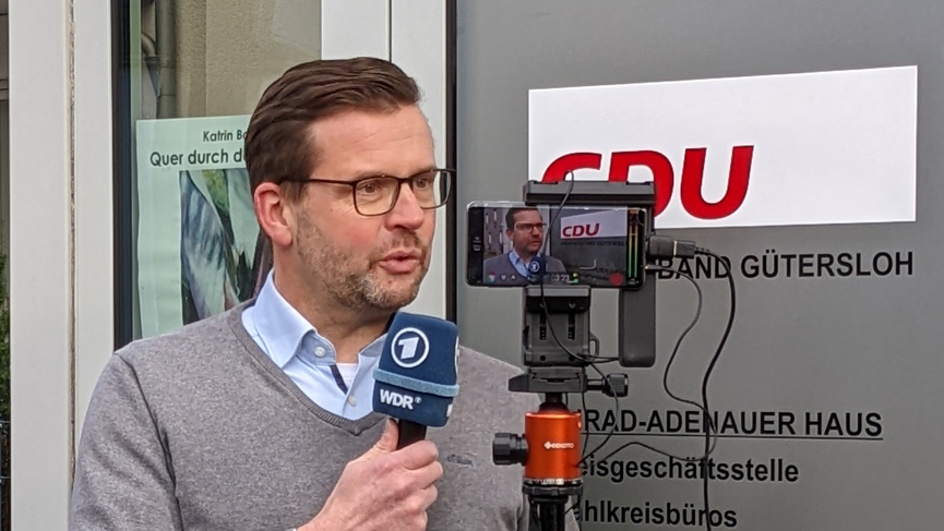 Raphael Tigges MdL im Interview mit dem WDR
