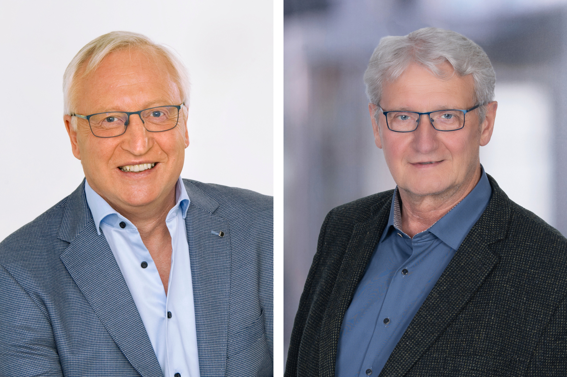 Helmut Kaltefleiter (l.) und Dr. Heinz-Josef S�keland